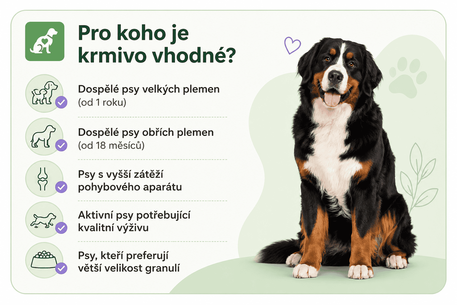 Arden Grange Large pro koho jsou granule vhodné (1)